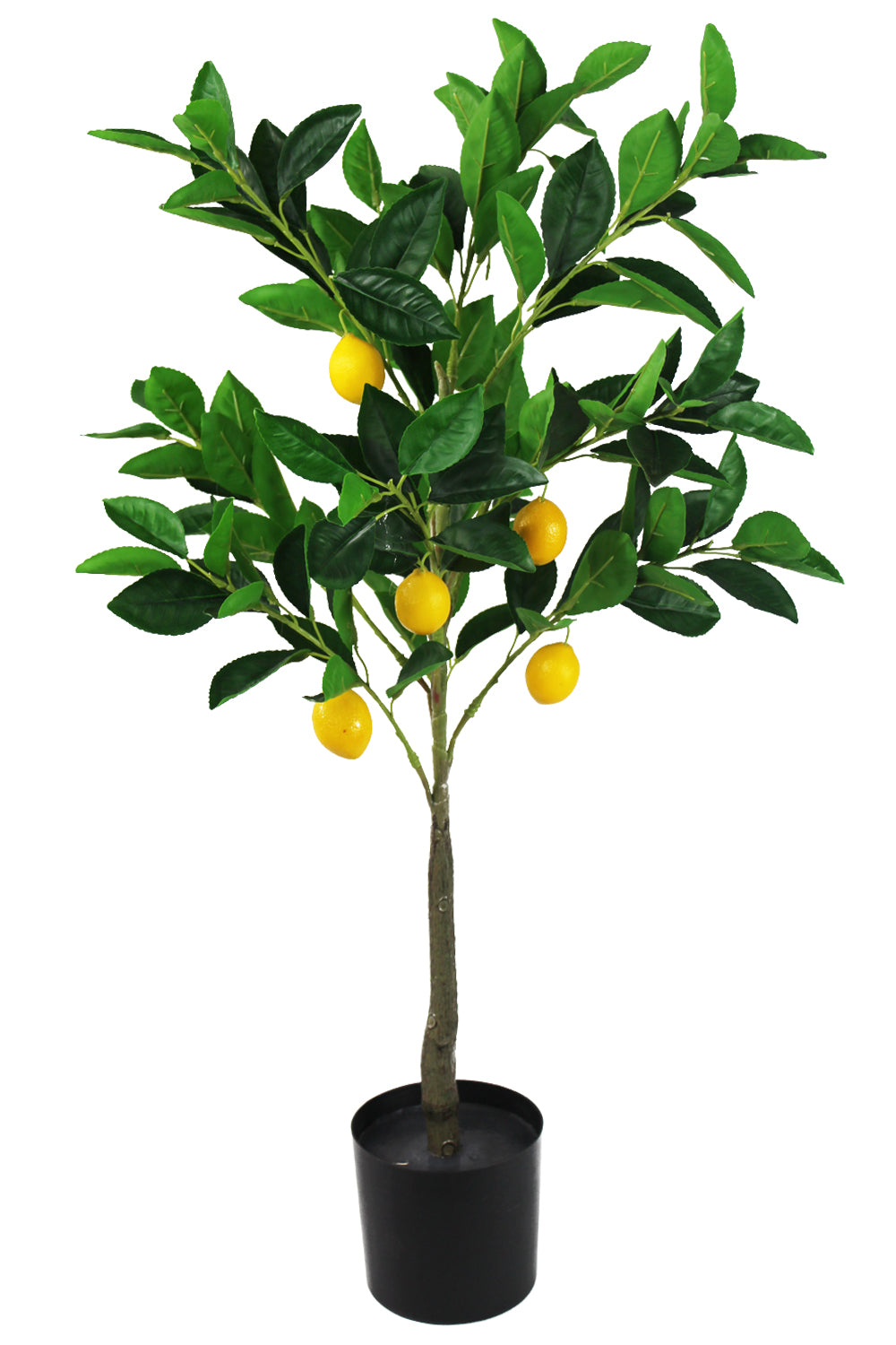 Künstlicher Zitronenbaum 80 cm Kunstbaum – arnusa Pflanze Künstliche