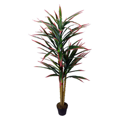 Kunstpflanze Dracaena 180 cm künstliche Pflanze im Topf