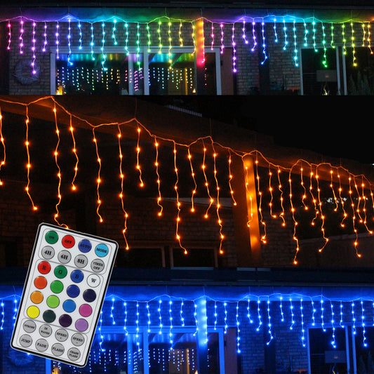 LED Lichterkette Eisregen RGB+W 212 Smart LED Snowfall