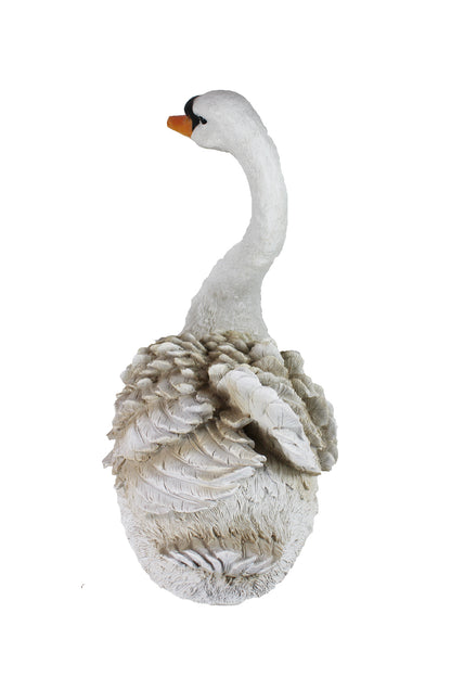 Gartenfigur Schwan Lebensgroß Tierfigur