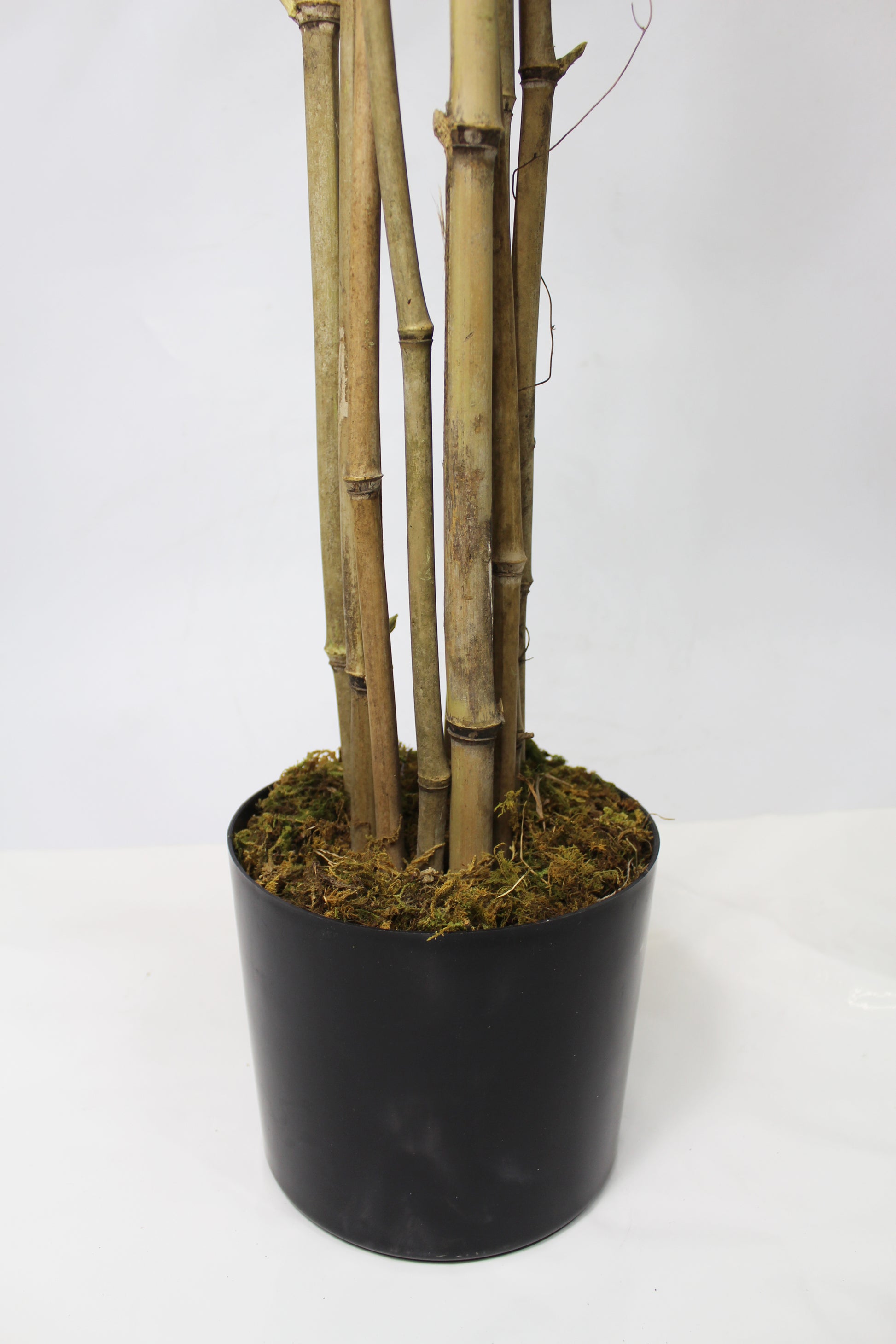 Großer künstlicher Bambus 190 cm arnusa Deluxe Kunstpflanze –