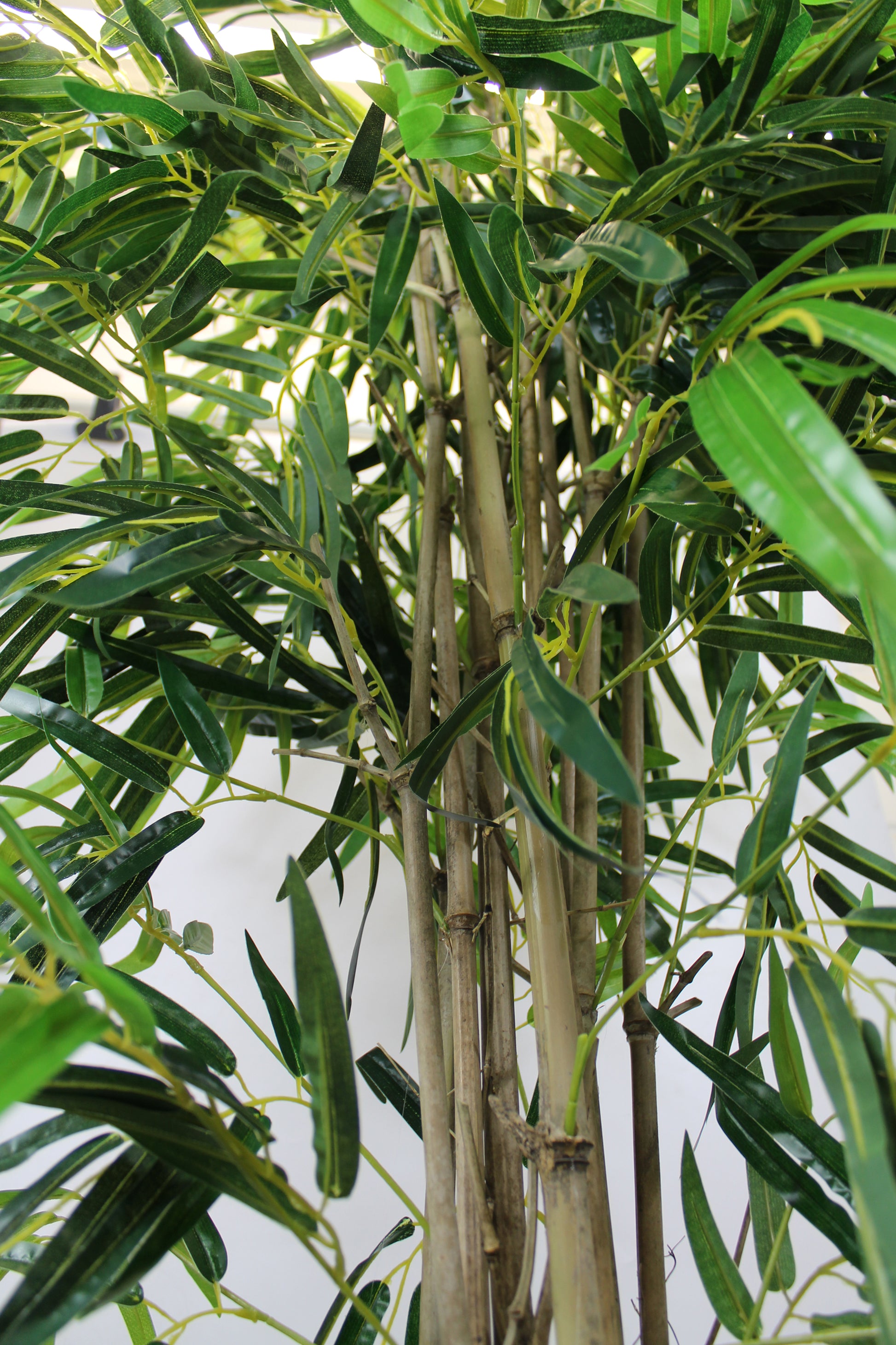 arnusa cm 190 Großer Bambus Deluxe Kunstpflanze – künstlicher