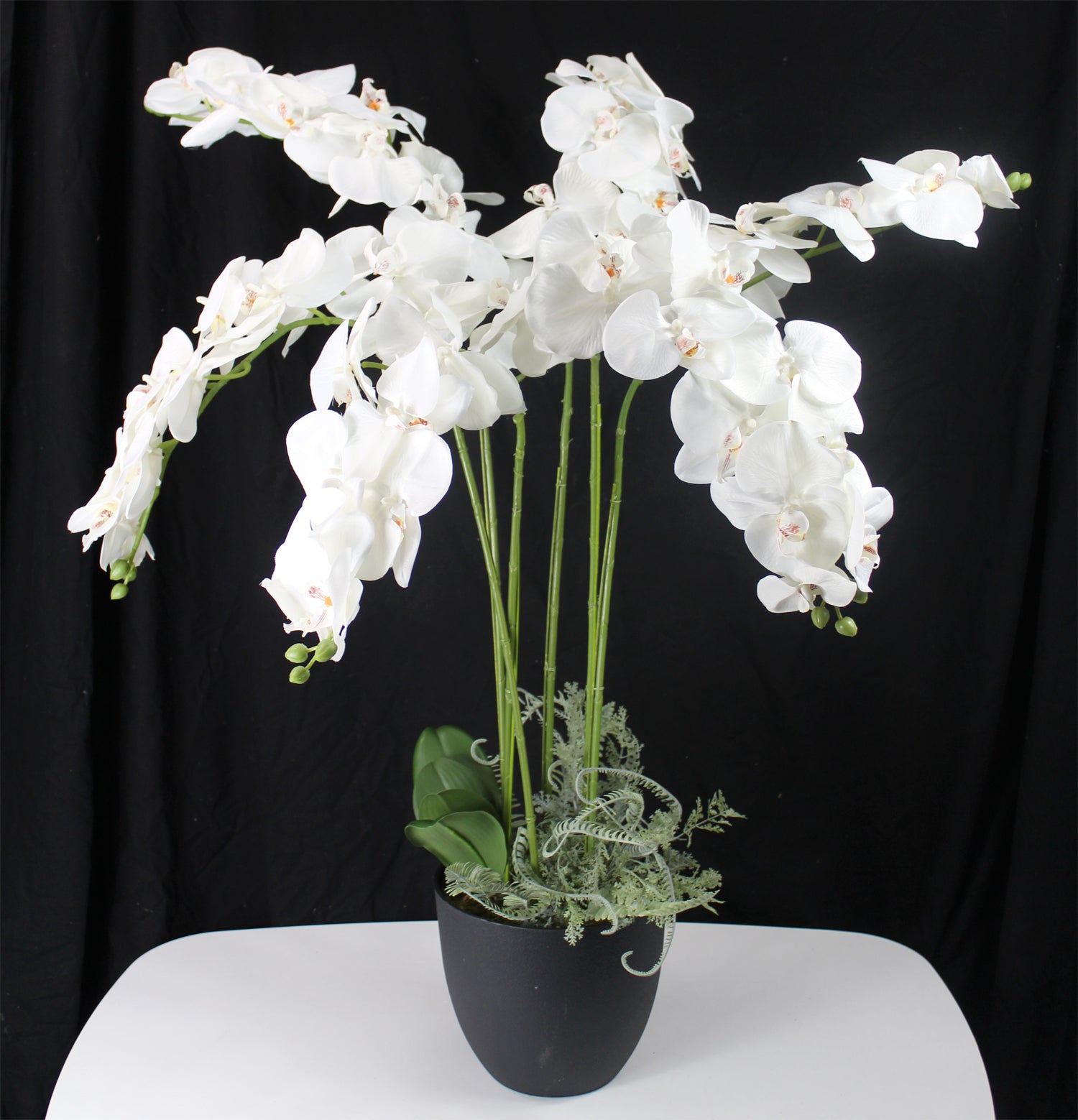 cm 110 – Orchidee Große arnusa künstliche Weiß