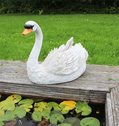 Gartenfigur Schwan Lebensgroß Tierfigur