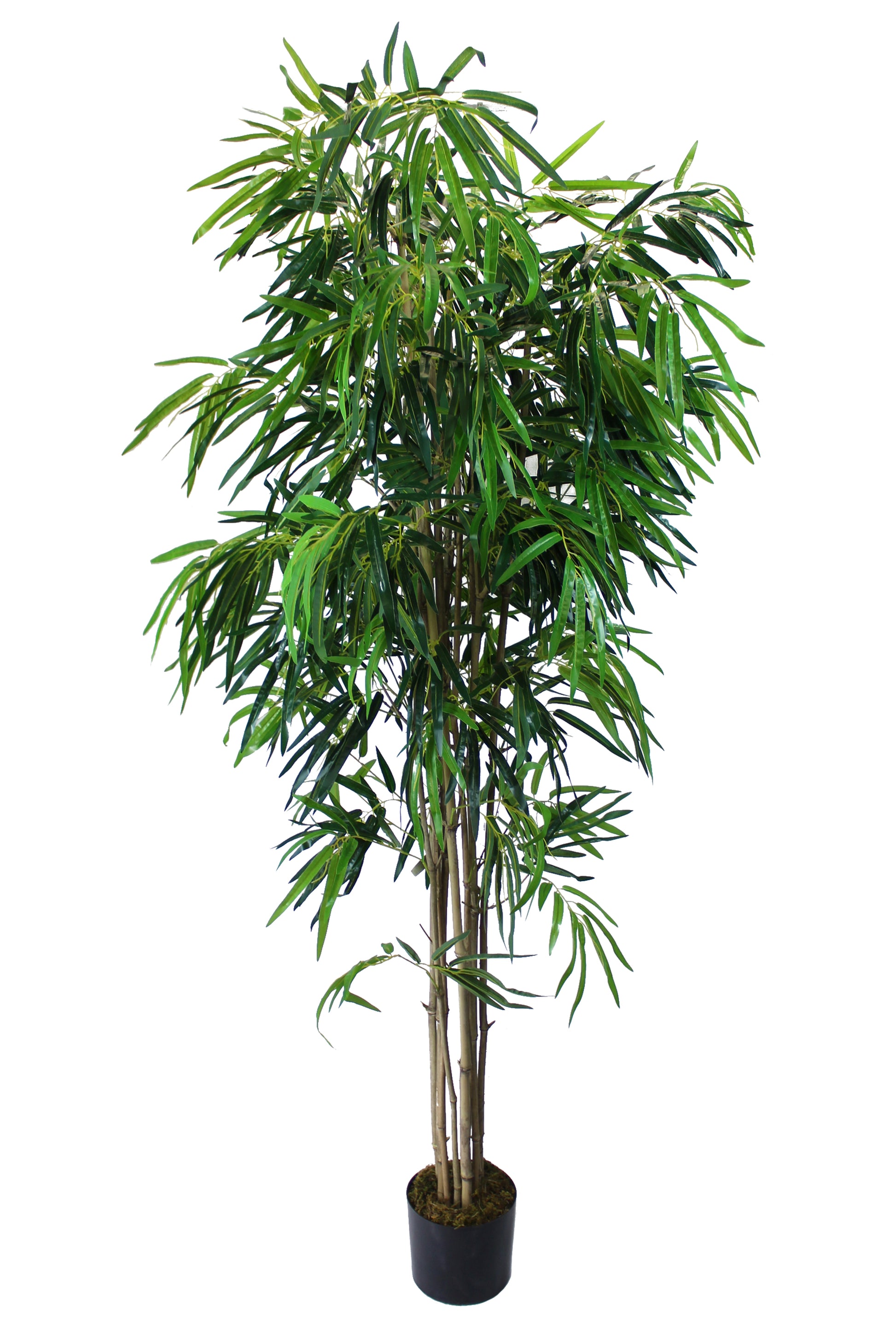 Großer künstlicher Deluxe – arnusa cm Kunstpflanze Bambus 190