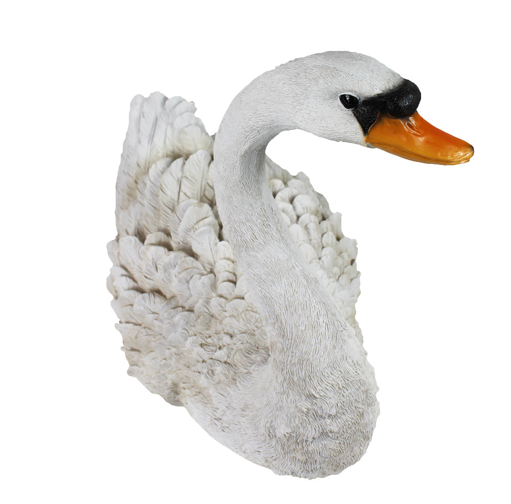 Gartenfigur Schwan Lebensgroß Tierfigur